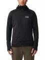 Mountain Hardwear Sendura Hoody férfi polár pulóver fekete színben 1