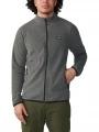 Mountain Hardwear Microchill Full Zip Jacket férfi polár pulóver szürke színben 1