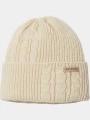 Columbia Agate Pass Cable Knit Beanie női kötött sapka homok színben 1