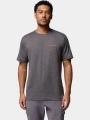 Columbia Kwick Hike Back Graphic Short Sleeve Tee férfi rövid ujjú sport póló fekete színben 1