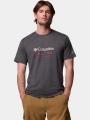 Columbia Kwick Hike Graphic Short Sleeve Tee férfi rövid ujjú sport póló fekete színben 1