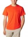 Columbia Summit Valley Short Sleeve Crew férfi rövid ujjú sport póló piros színben 1