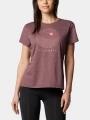 Columbia Sloan Ridge Graphic Short Sleeve Tee női rövid ujjú póló piros színben 1