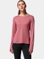 Columbia Sloan Ridge Long Sleeve Shirt női hosszú ujjú sport póló piros színben 1