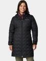Columbia Delta Ridge II Long Down Jacket női pehelykabát fekete színben 1