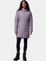 Columbia Delta Ridge II Long Down Jacket női pehelykabát lila színben 1