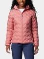 Columbia Delta Ridge II Down Hooded Jacket női pehelykabát rózsaszín színben 1