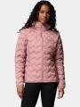 Columbia Delta Ridge II Down Hooded Jacket női pehelykabát rózsaszín színben 1