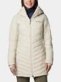 Columbia Joy Peak II Mid Jacket női télikabát homok színben 1