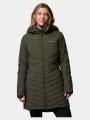Columbia Joy Peak II Mid Jacket női télikabát zöld színben 1