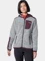 Columbia Arctic Crest Sherpa Full Zip női polár pulóver fehér színben 1