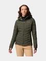 Columbia Joy Peak II Hooded Jacket női átmeneti kabát zöld színben 1