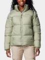 Columbia Puffect II Full Zip Jacket női télikabát zöld színben 1