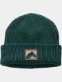 Columbia Provisions Cuffed Beanie férfi kötött sapka zöld színben 1