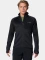 Columbia Triple Canyon Grid Fleece Full Zip II férfi polár pulóver fekete színben 1