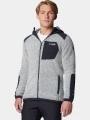 Columbia Arctic Crest Sherpa Full Zip férfi polár pulóver fehér színben 1