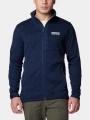 Columbia Sweater Weather Full Zip férfi polár pulóver kék színben 1