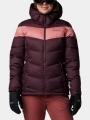 Columbia Abbott Peak II Insulated Jacket női steppelt síkabát piros színben 1