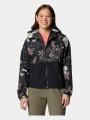 Columbia Spire Valley Printed Windbreaker női széldzseki fekete színben 1