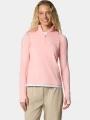 Columbia Weekend Ascent Half Zip női hosszú ujjú sport póló rózsaszín színben 1