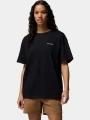 Columbia Rolling Bend Graphic Oversized Tee női rövid ujjú póló fekete színben 1