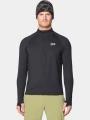Mountain Hardwear Crater Lake Heavyweight Half Zip férfi polár pulóver fekete színben 1