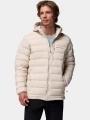 Columbia Drift Peak Stretch Down Hooded Jacket férfi átmeneti kabát homok színben 1