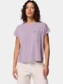 Columbia Daniela Falls Short Sleeve Shirt női rövid ujjú póló lila színben 1