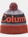 Columbia Polar Powder III Beanie női bojtos sapka narancssárga színben 1