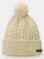 Columbia Cozy Ridge Beanie női bojtos sapka homok színben 1