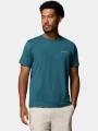 Columbia Parsons Point Short Sleeve Logo Tee férfi rövid ujjú sport póló kék színben 1