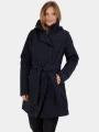 Fundango Charlotte Trenchcoat női ballonkabát sötétkék színben 1