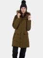 Fundango Georgina Parka Jacket női télikabát oliva színben 1