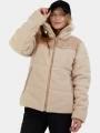 Fundango Nukka Padded Jacket női steppelt átmeneti kabát homok színben 1