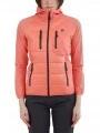 Fundango Mina Hybrid jacket női softshell kabát narancssárga színben 1
