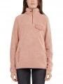 Fundango Vinona Fleece Pullover női pulóver rózsaszín színben 1