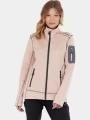 Fundango Antila Fleece Jacket női polár pulóver rózsaszín színben 1