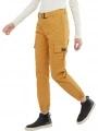 Fundango Alina Cargo Pants női oldalzsebes utcai nadrág sárga színben 1