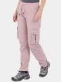 Fundango Finley Cargo Pants női túranadrág rózsaszín színben 1