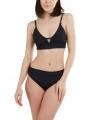 Fundango Sahara V-neck Cami Top női bikini felső fekete színben 1
