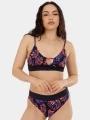 Fundango Sahara V-Neck Set női bikini fekete színben 1