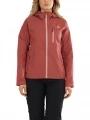 Fundango Piora Waterproof Jacket női esőkabát piros színben 1