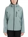 Fundango Piora Waterproof Jacket női esőkabát zöld színben 1