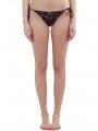 Fundango Innisfil Tie-side Bottoms női bikini alsó fekete színben 1