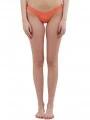 Fundango Madison High Cut Bottoms női bikini alsó narancssárga színben 1