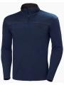 Helly Hansen Hp 1/2 Zip Pullover férfi hosszú ujjú sport póló sötétkék színben 1