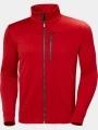 Helly Hansen Crew Fleece Jacket férfi polár pulóver piros színben 1