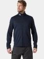 Helly Hansen Crew Fleece Jacket férfi polár pulóver sötétkék színben 1