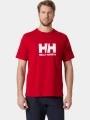 Helly Hansen Hh Logo T-Shirt 2.0 férfi rövid ujjú póló piros színben 1