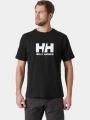 Helly Hansen Hh Logo T-Shirt 2.0 férfi rövid ujjú póló fekete színben 1